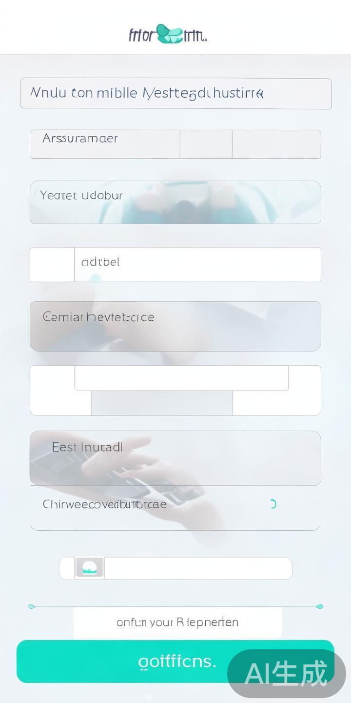 在注册页面，用户需要填写一些基本资料，例如：手机号